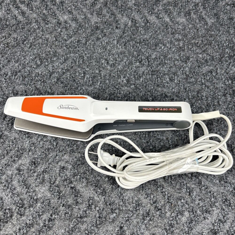 Sunbeam Touch Up & Go Iron Travel Portable Clothing